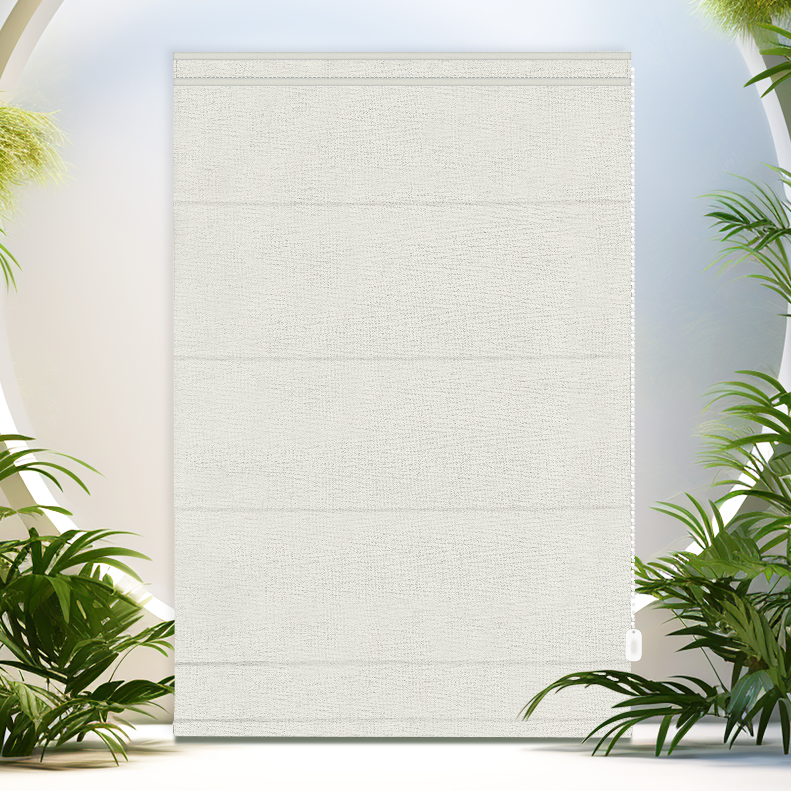 Corded Roman blinds, 90% blackout, UV-resistant and heat-insulating, suitable for bedrooms and living rooms