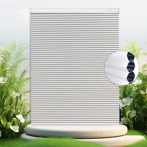 Cordless honeycomb blinds, 100% blackout honeycomb blinds, heat insulation and noise reduction