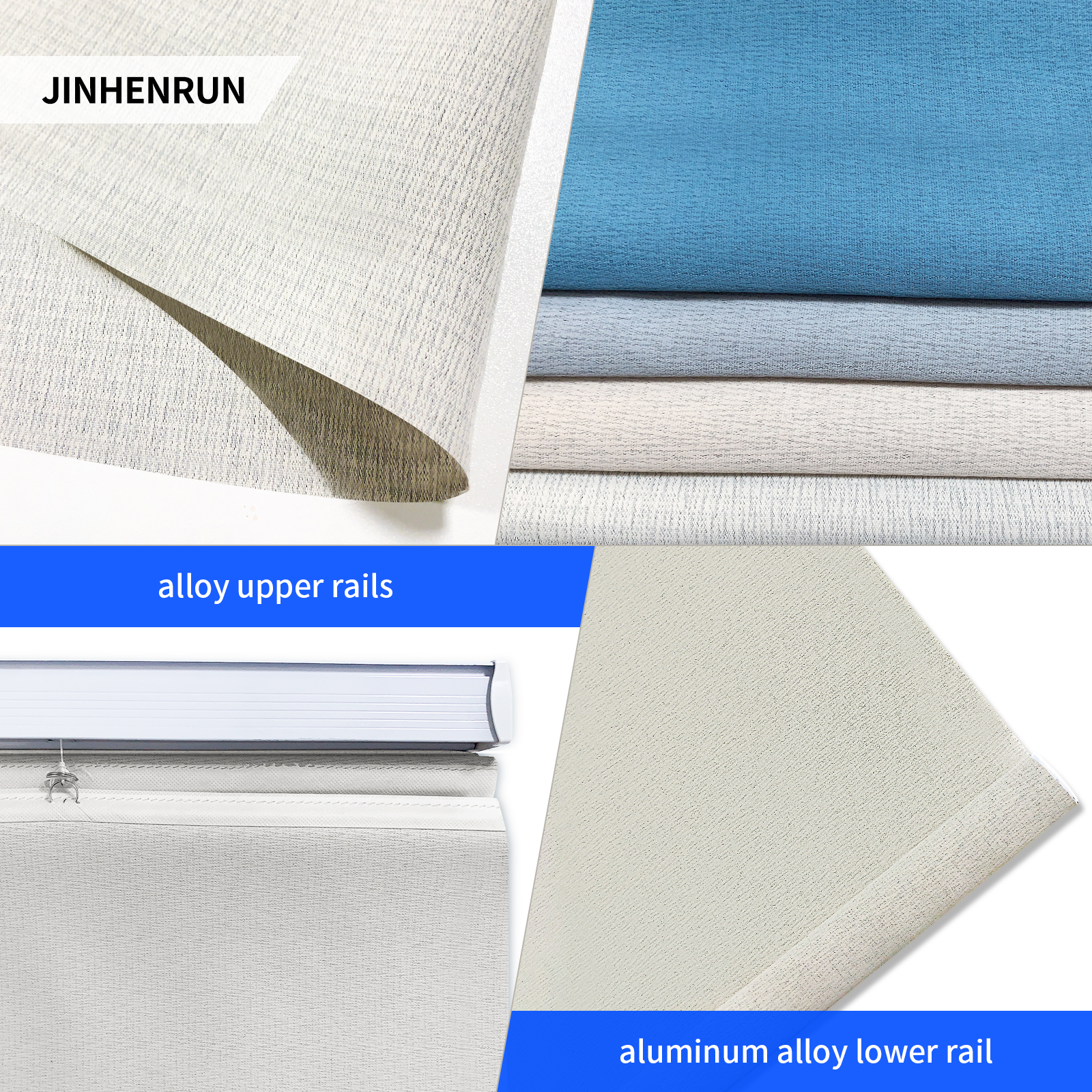 Corded Roman blinds, 90% blackout, UV-resistant and heat-insulating, suitable for bedrooms and living rooms - Image 4