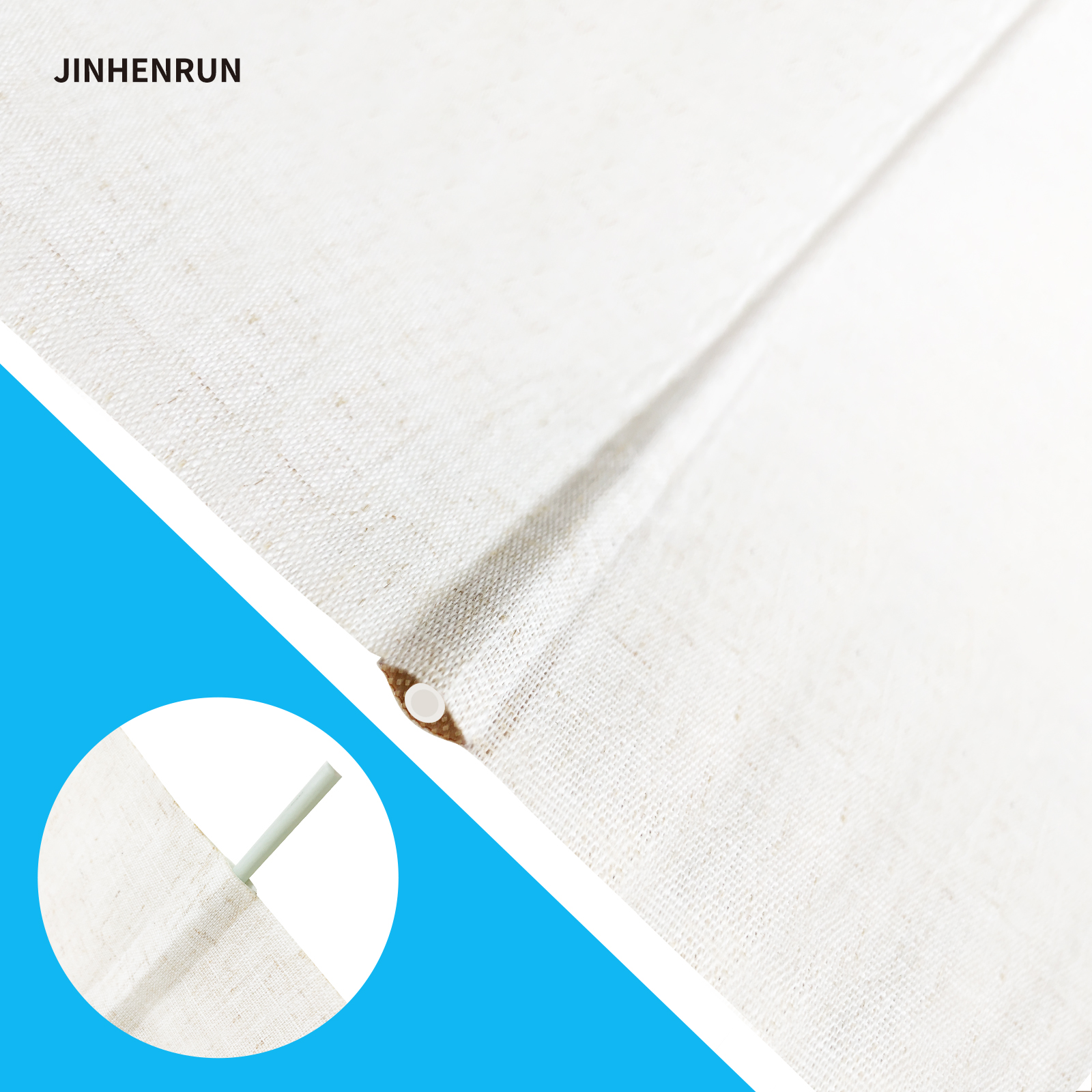 Electric Roman Blinds, 50% Louver Blackout, UV-Blocking Curtains, Suitable for Indoor Windows - Image 3